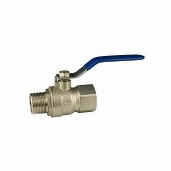 Gevormde CW617N Messing Ball Valves 1/2 inch tot 4 inch Butterfly Handle Ball Valve