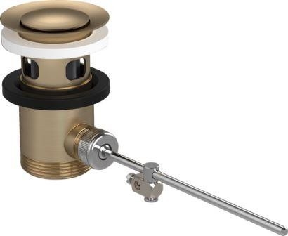 Chroom Zwart Afval Set Pop Up Voor Basin Mixer En Bidet Mixers Wit