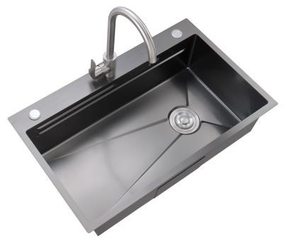 304SS Roestvrij staal winkel wasbak Nano coating Roestvrij staal Single Bowl Keuken wasbak