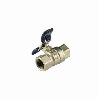 Gevormde CW617N Messing Ball Valves 1/2 inch tot 4 inch Butterfly Handle Ball Valve