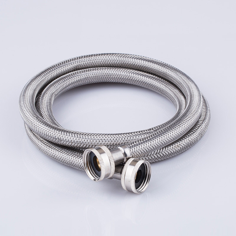 Polish Surface PVC Flex Braided Hose Wasmachine Gekrompen rubberen slang