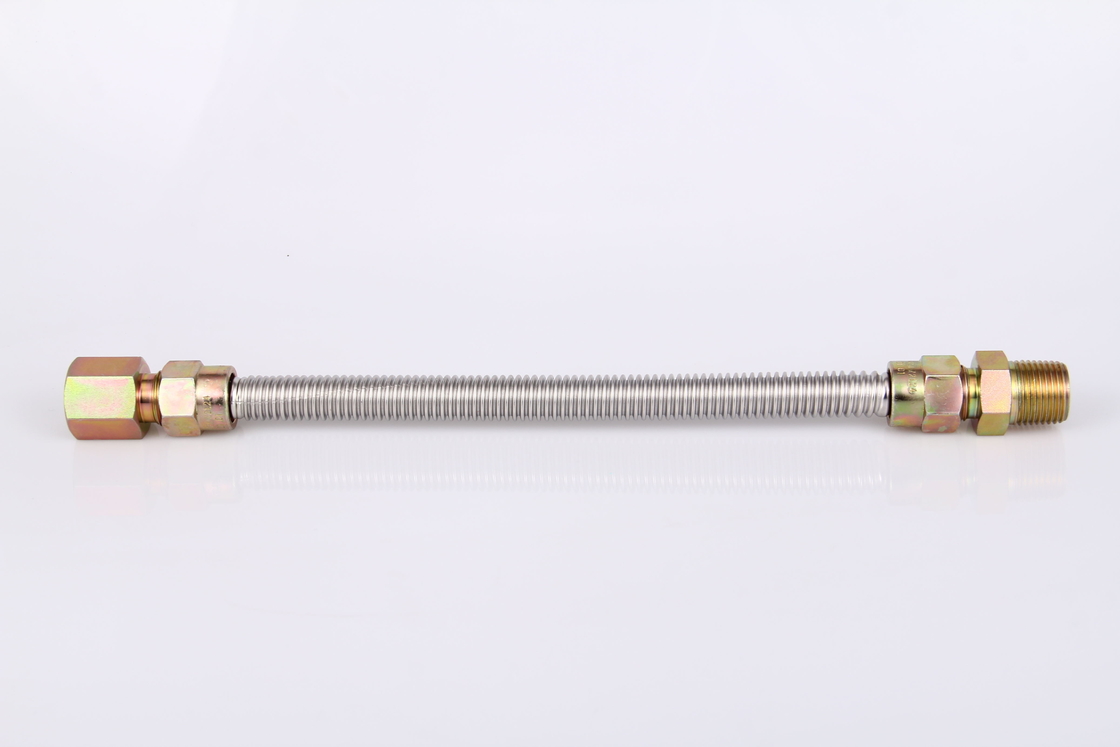 150PSI Ss304 Flexible Hoses Geaffineerde roestvrijstalen slang voor gasverbinding
