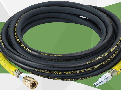 Hoogdrukwasser Jet slang ID 6mm 8mm roestvrij staal flexibele slang met reiniger