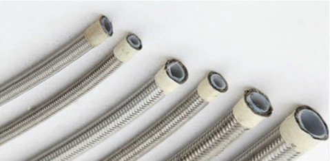 5/16 inch flexibele slangen roestvrij staal gevlochten PTFE gevlochten brandstof olie koeler slang lijnen