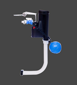 Pull type Plastic verborgen toilet cistern spoelmechanisme 280mm