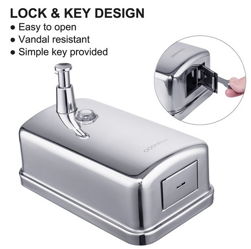 34 gram badkamer douche zeep dispenser corrosiebestendige bekleding badkamer accessoires