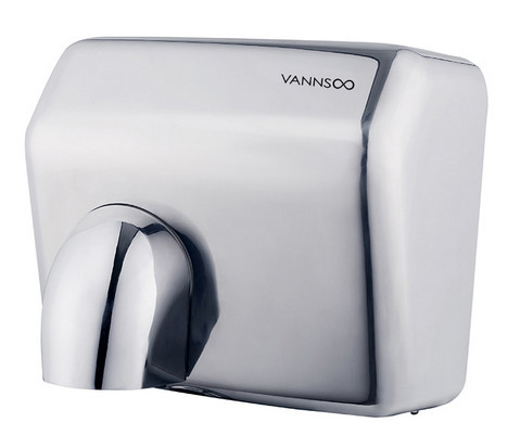 Commerciële wc wandgebouwde handdroger 60HZ SS Elektrische handdroger voor badkamer