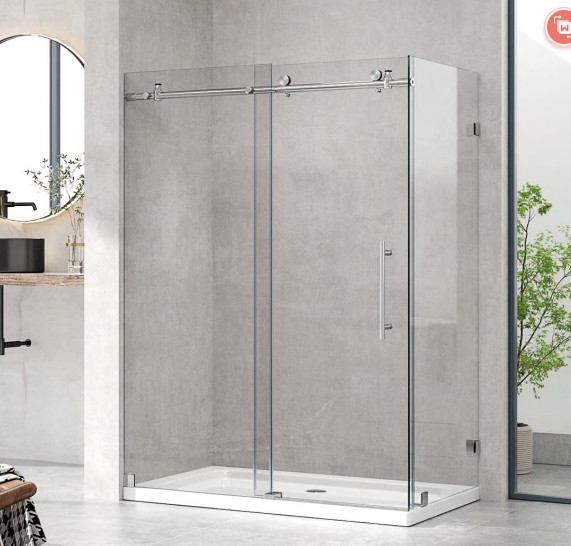 52 X 36 X 79 inch 10mm Custom Glass Douche Ruimtes 900 Quadrant Douche Ruimte