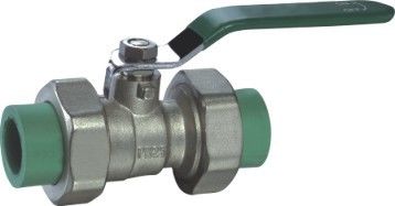 PN16 Telefoon Afdichting Messing Ball Valves Level Hand PPR Ball Valves 1/2 - 4 Inch 320g