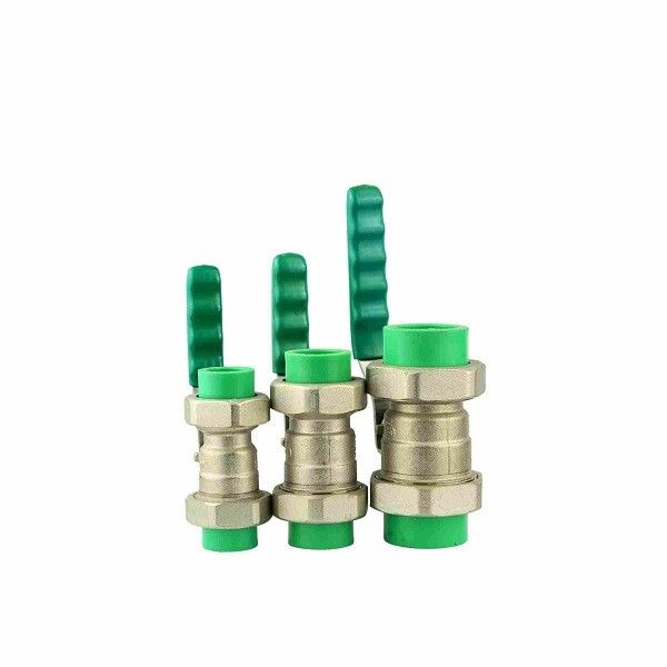 PN16 Telefoon Afdichting Messing Ball Valves Level Hand PPR Ball Valves 1/2 - 4 Inch 320g