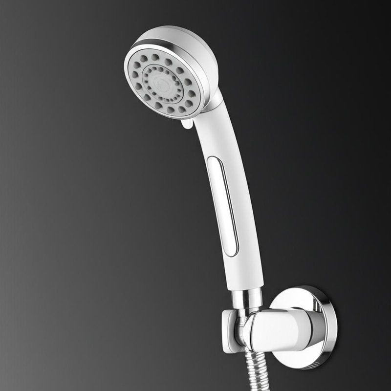 Chroom Messing Thermostatische Douche Kraan Combo Anti-Scald Bescherming met Multi-Function Handheld Spray