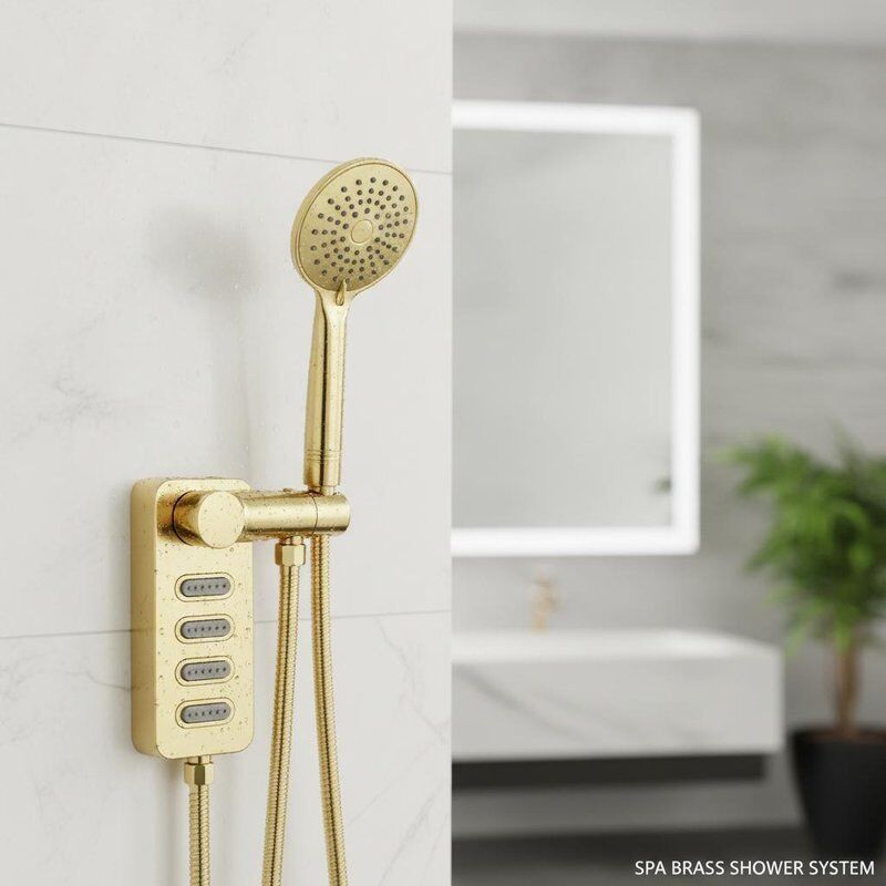 Handdouche kraan met koperen SPA Waist Jet Geschikt voor gezondheidszorg Hospitality en residentiële badkamer oplossingen