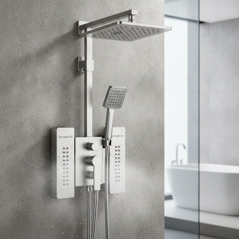 Handdouche Kraan met hoofddouche en SPA Waist Jet geschikt voor commerciële en residentiële toepassingen duurzaam
